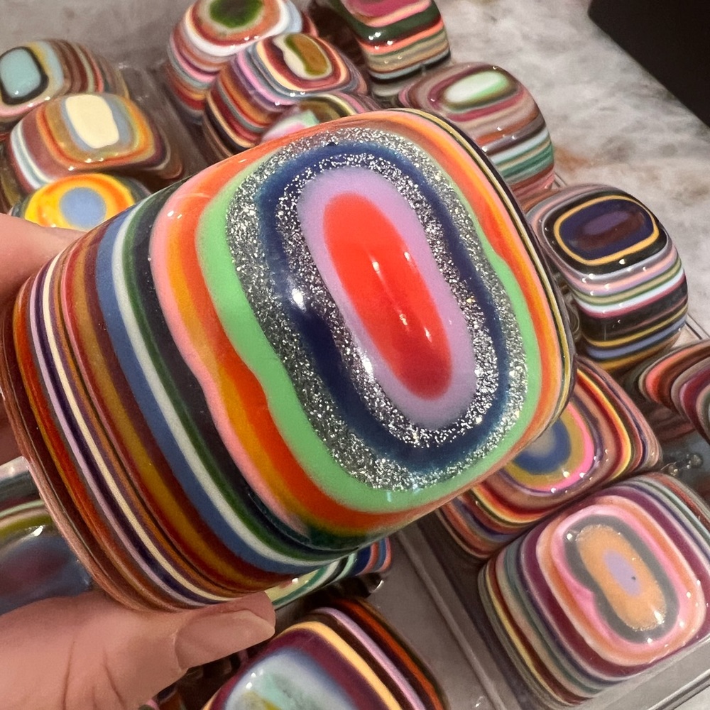 Sobral PopArt bangle. Authentic original stamped.